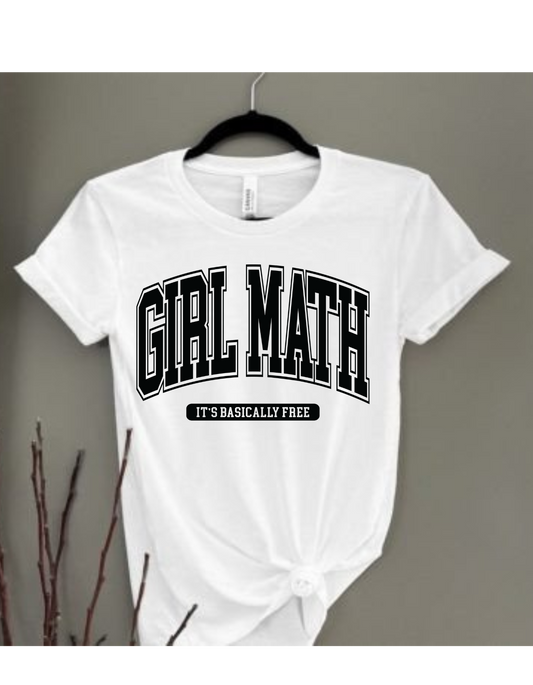 NOT SOLD SEPARATELY Girl Math-IMAGE ONLY