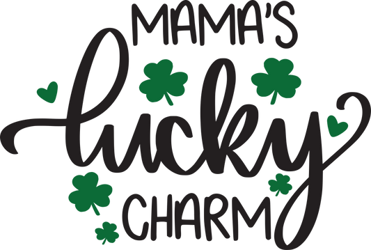 St. Patrick's Day Mama's Lucky Charm Youth Image-IMAGE ONLY